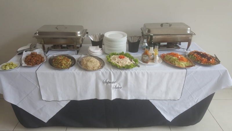 Buffet para Bodas de Ouro Jardim Umuarama - Buffet para Casamento Completo