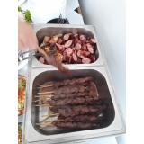 buffet de churrasco a domicilio preço Rio Pequeno